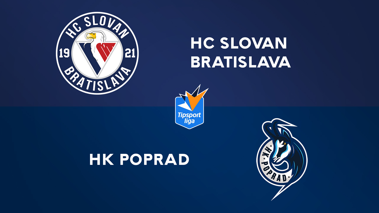 Slovan Bratislava vs Poprad poster