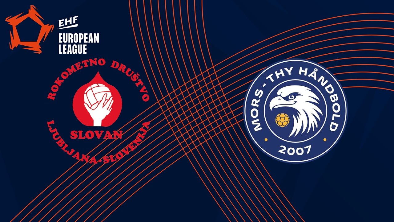 Slovan Ljubljana Handball vs Mors-Thy Håndbold poster