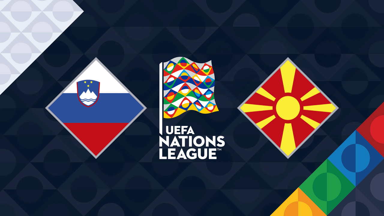 Slovenia vs North Macedonia poster