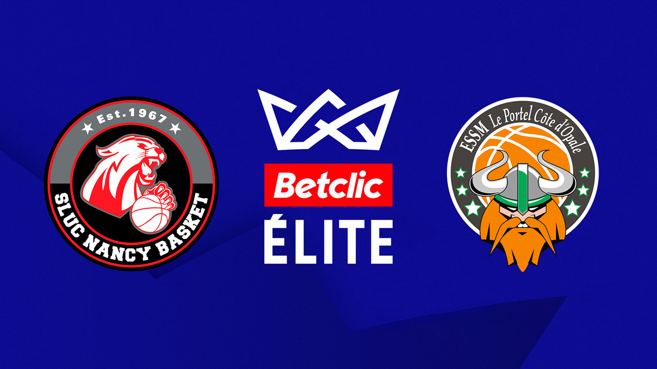 SLUC Nancy Basket vs ESSM Le Portel poster