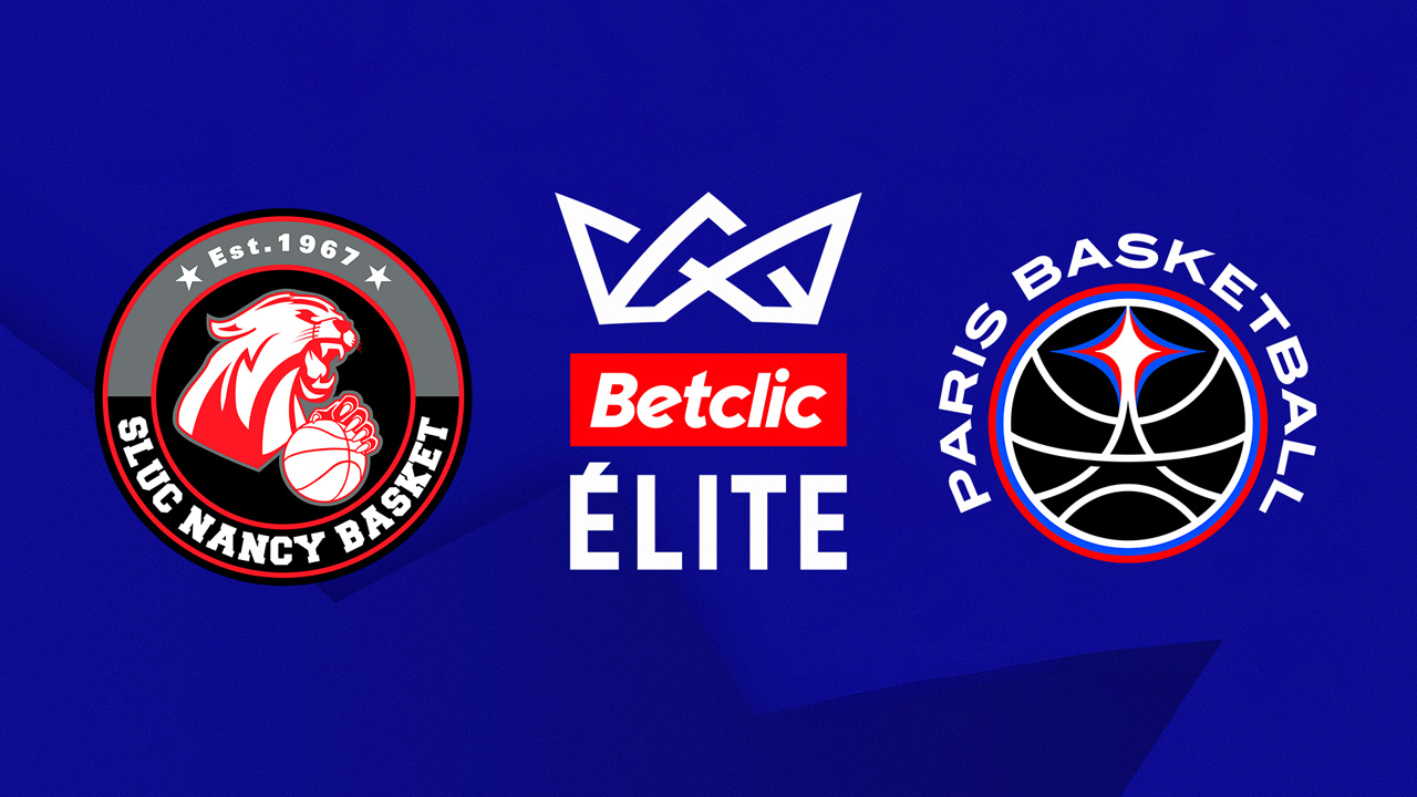 SLUC Nancy Basket vs Paris Basketball poster