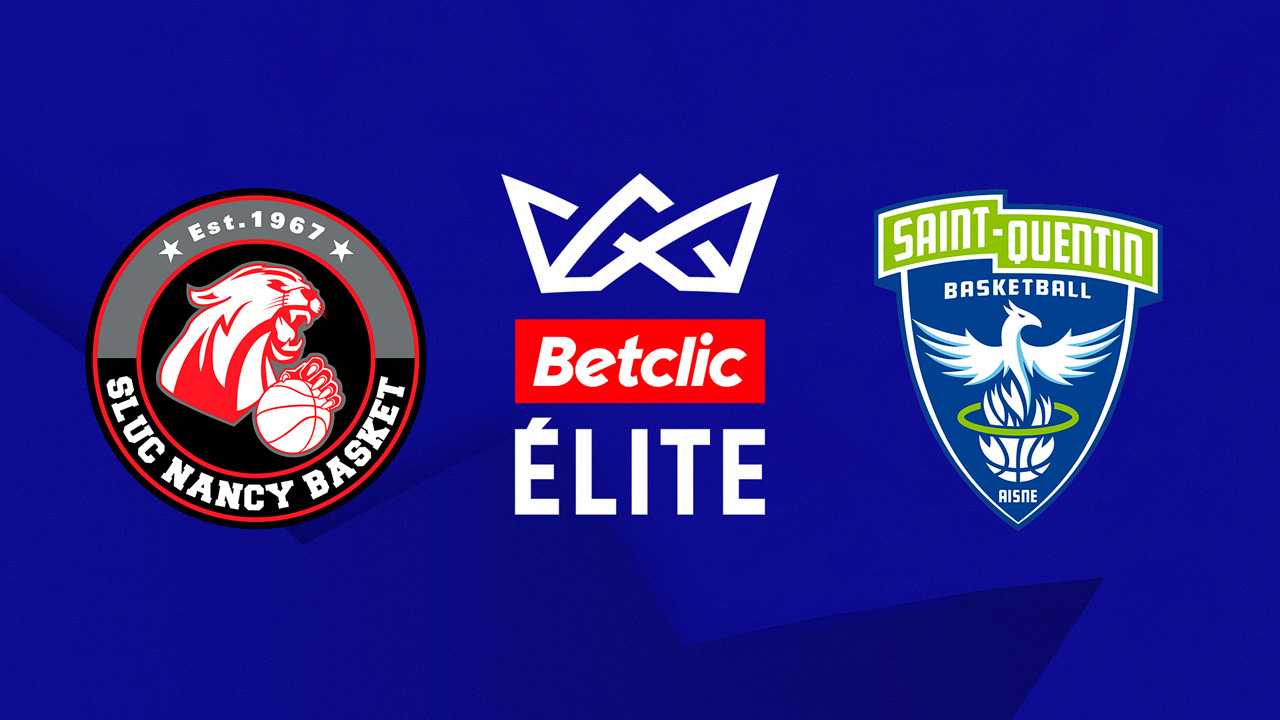 SLUC Nancy Basket vs Saint-Quentin Basket-Ball poster