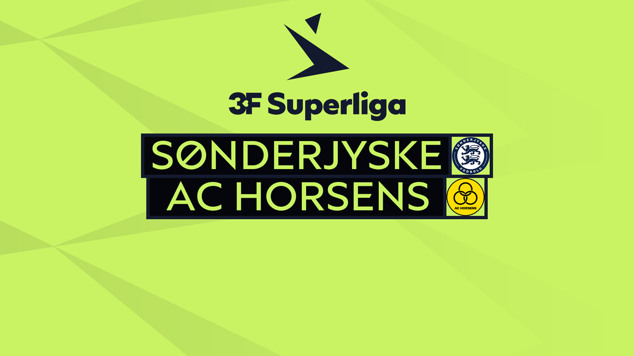 Sønderjyske vs AC Horsens poster