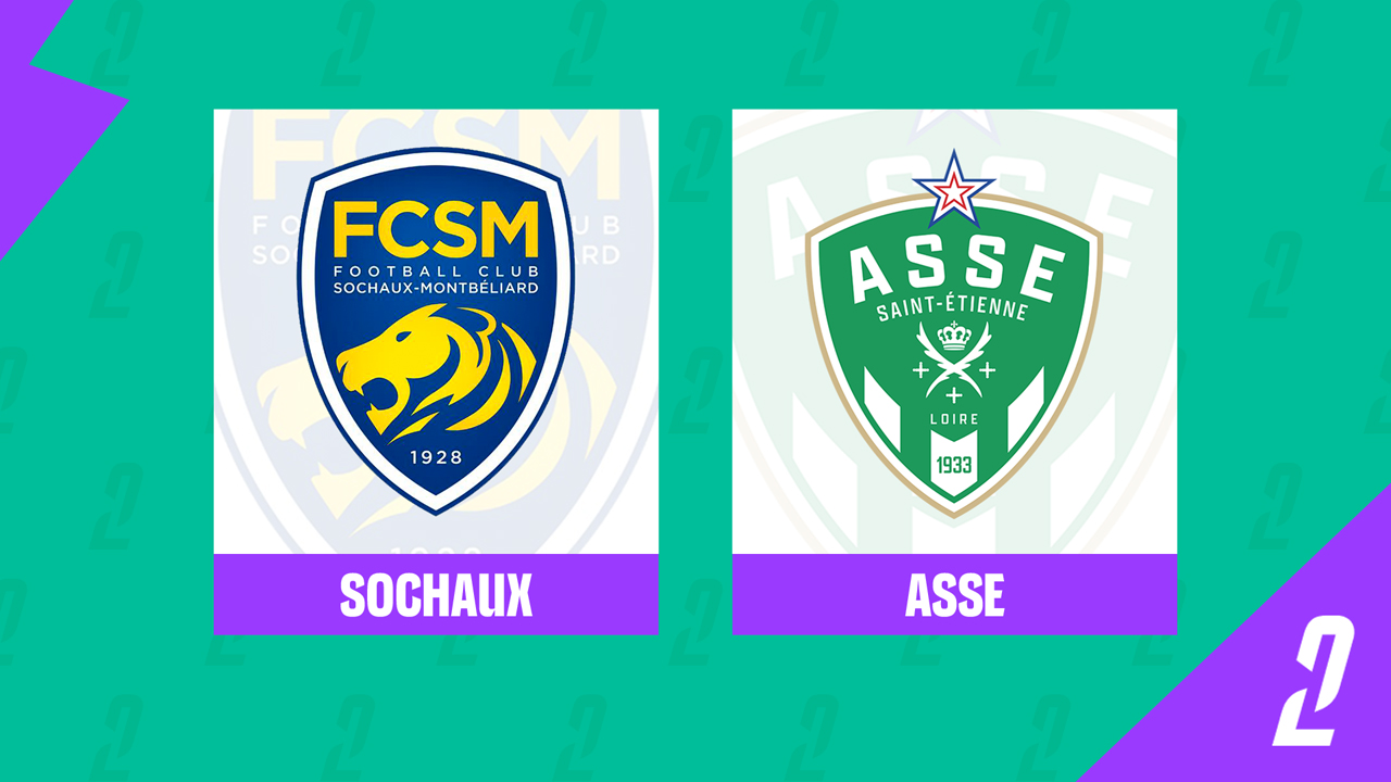Sochaux vs Saint-Étienne poster