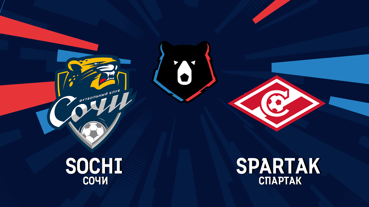 Sochi vs Spartak Moscow poster