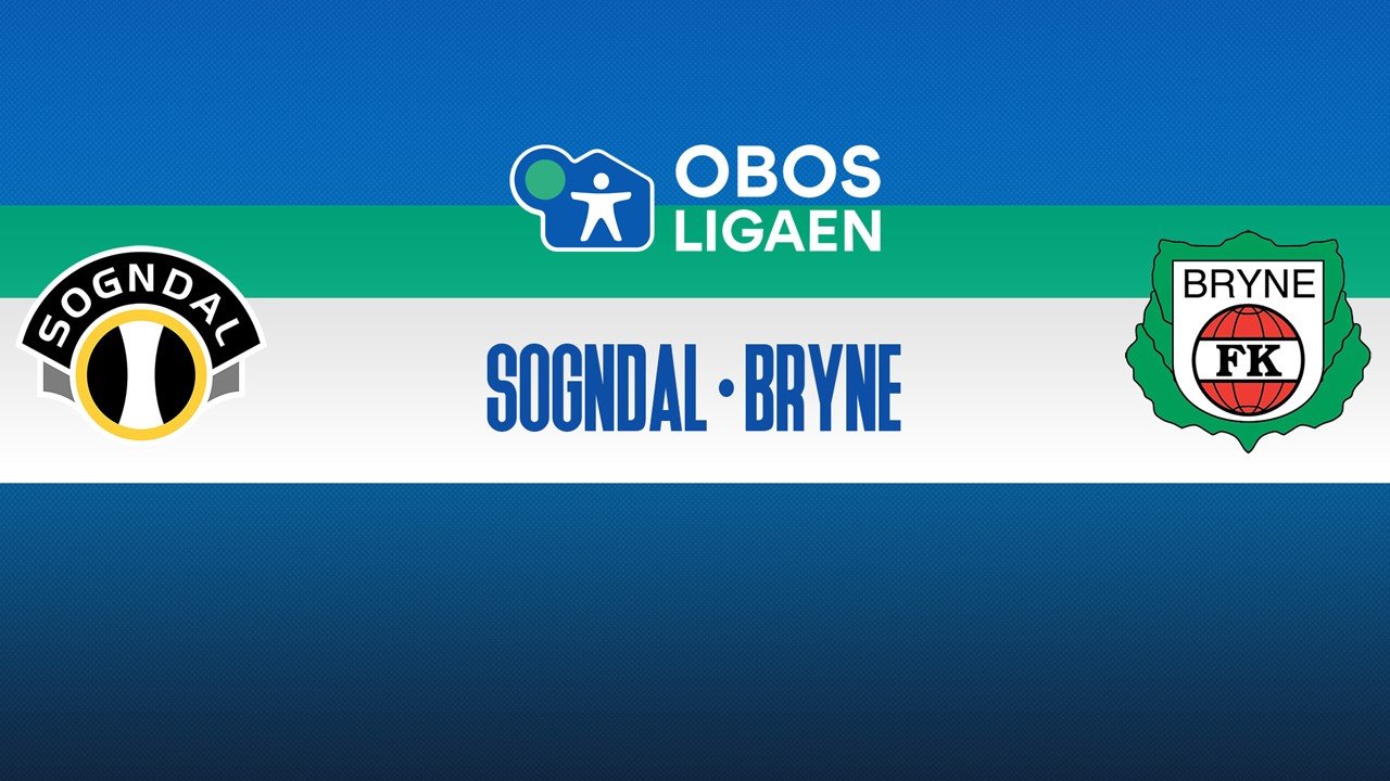 Sogndal vs Bryne poster