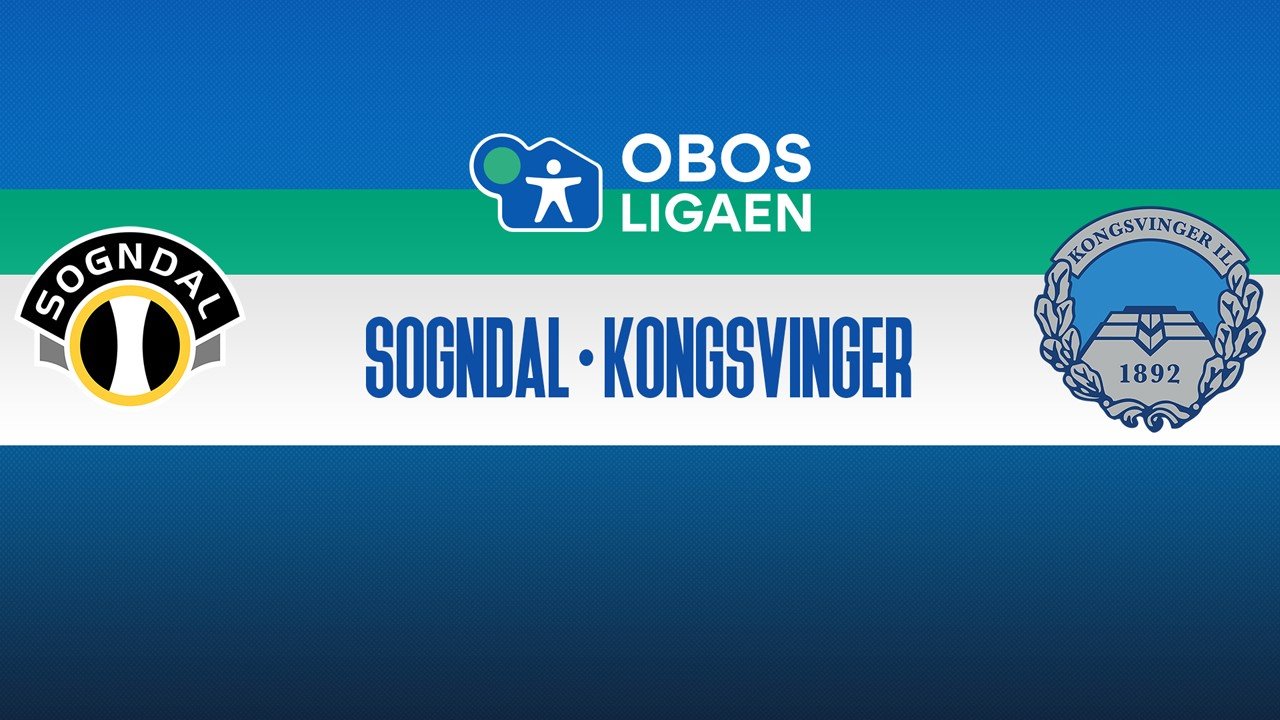 Sogndal vs Kongsvinger poster