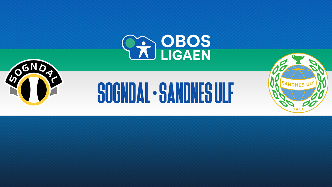 Sogndal vs Sandnes Ulf poster