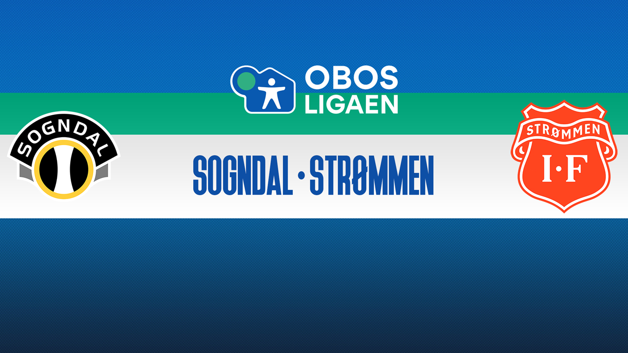 Sogndal vs Strømmen poster