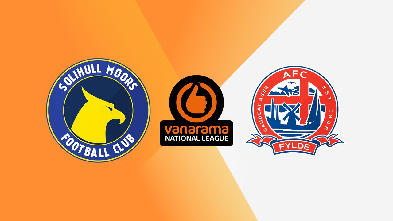 Solihull Moors vs AFC Fylde poster