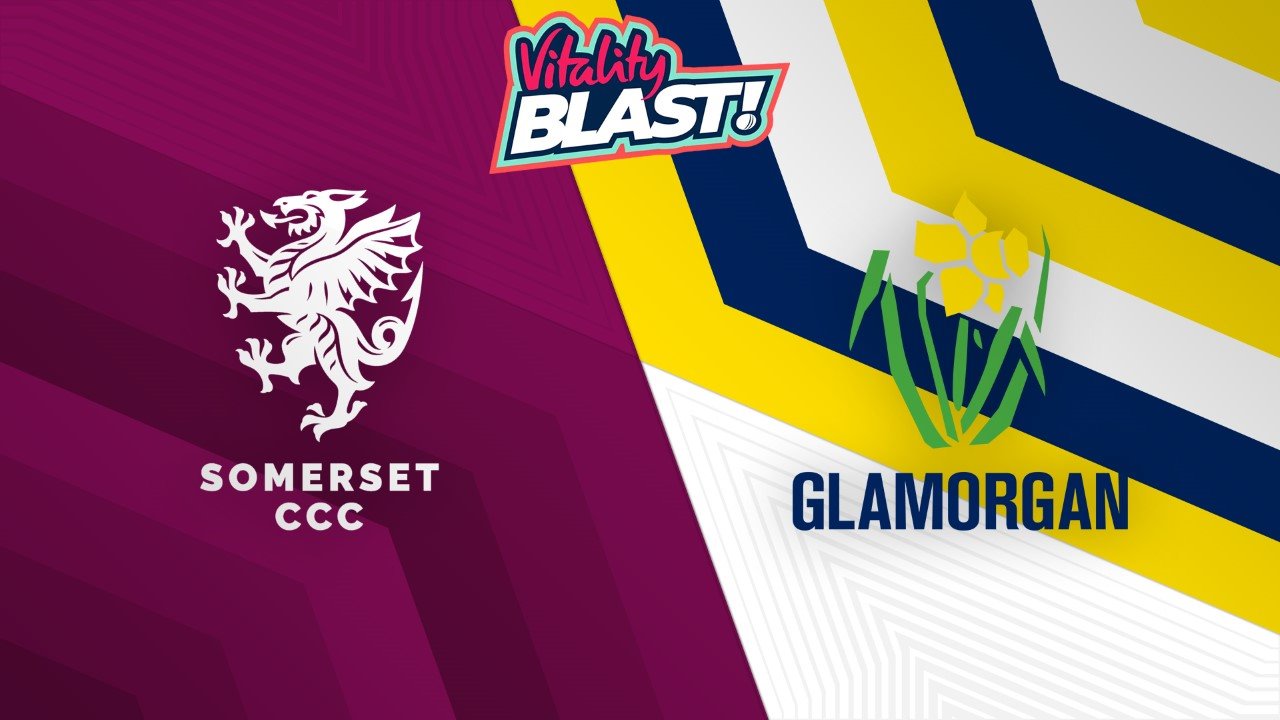 Somerset t20 vs Glamorgan t20 poster
