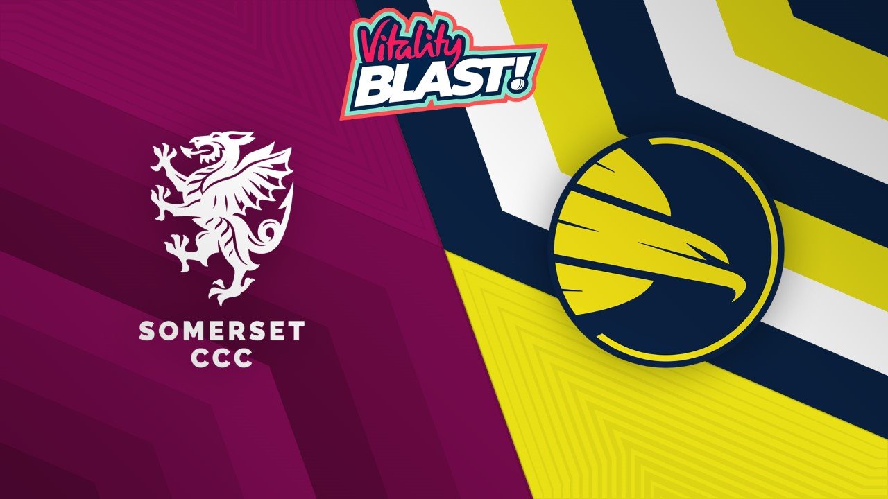Somerset t20 vs Hampshire t20 poster