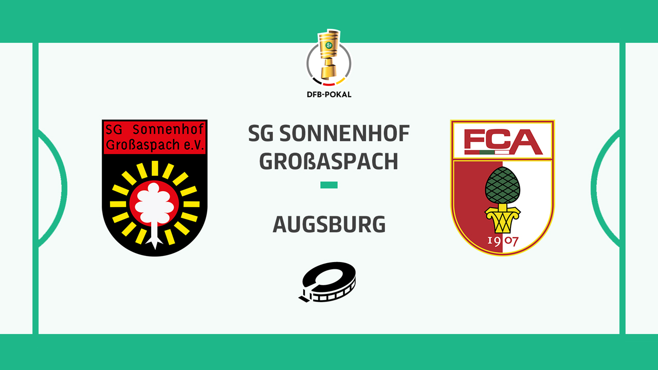 Sonnenhof Großaspach vs Augsburg poster