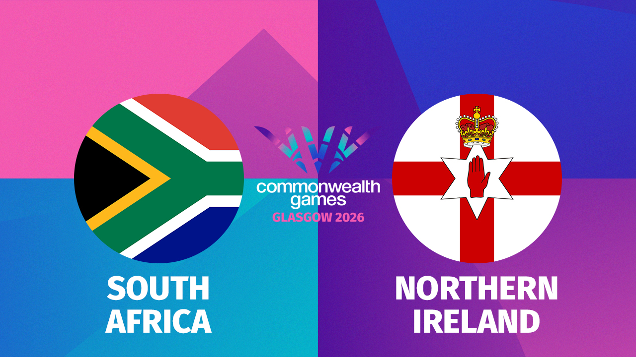 South Africa Netball vs Northern Ireland Netball poster