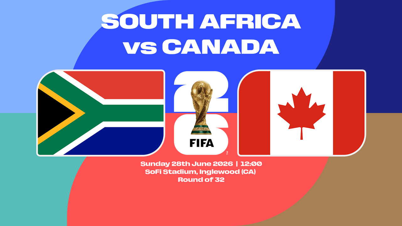 South Africa vs Canada poster