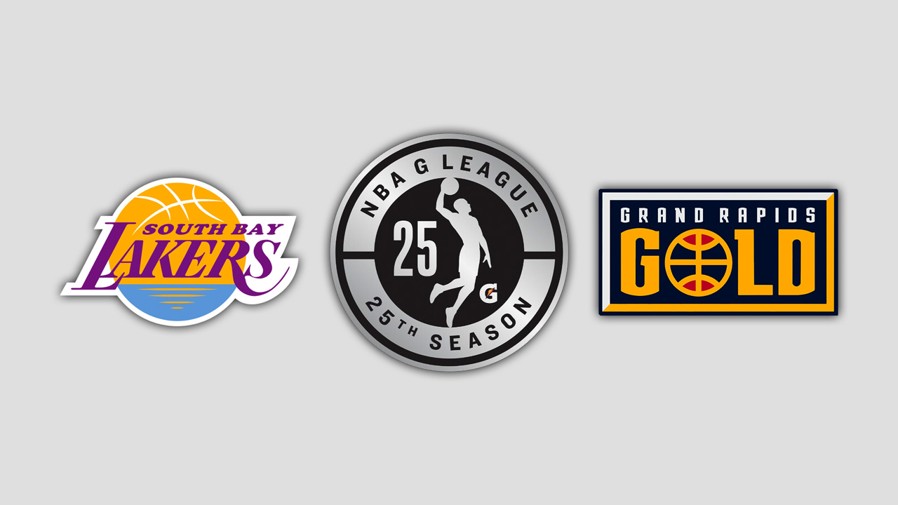 South Bay Lakers vs Grand Rapids Gold poster