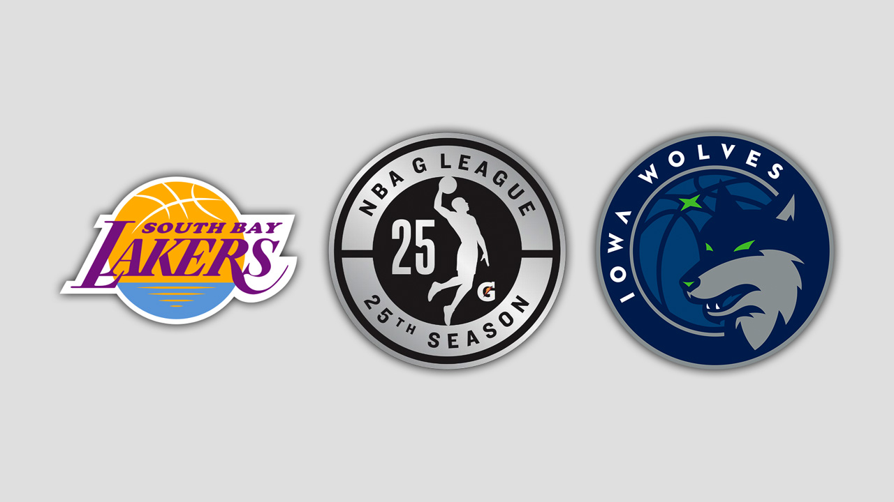 South Bay Lakers vs Iowa Wolves poster