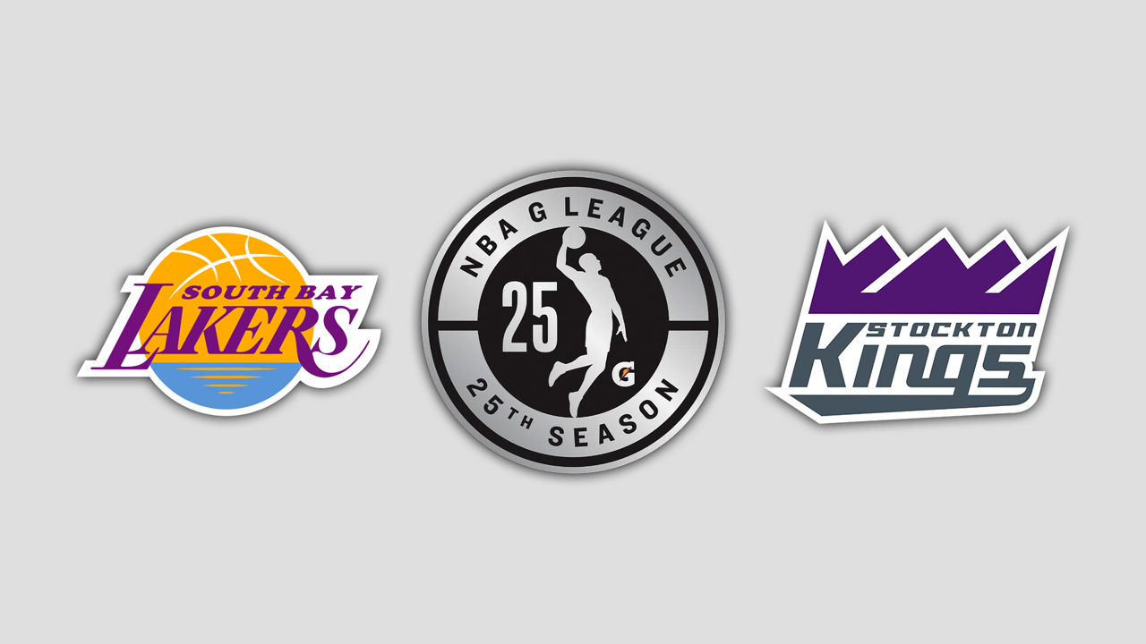 South Bay Lakers vs Stockton Kings poster