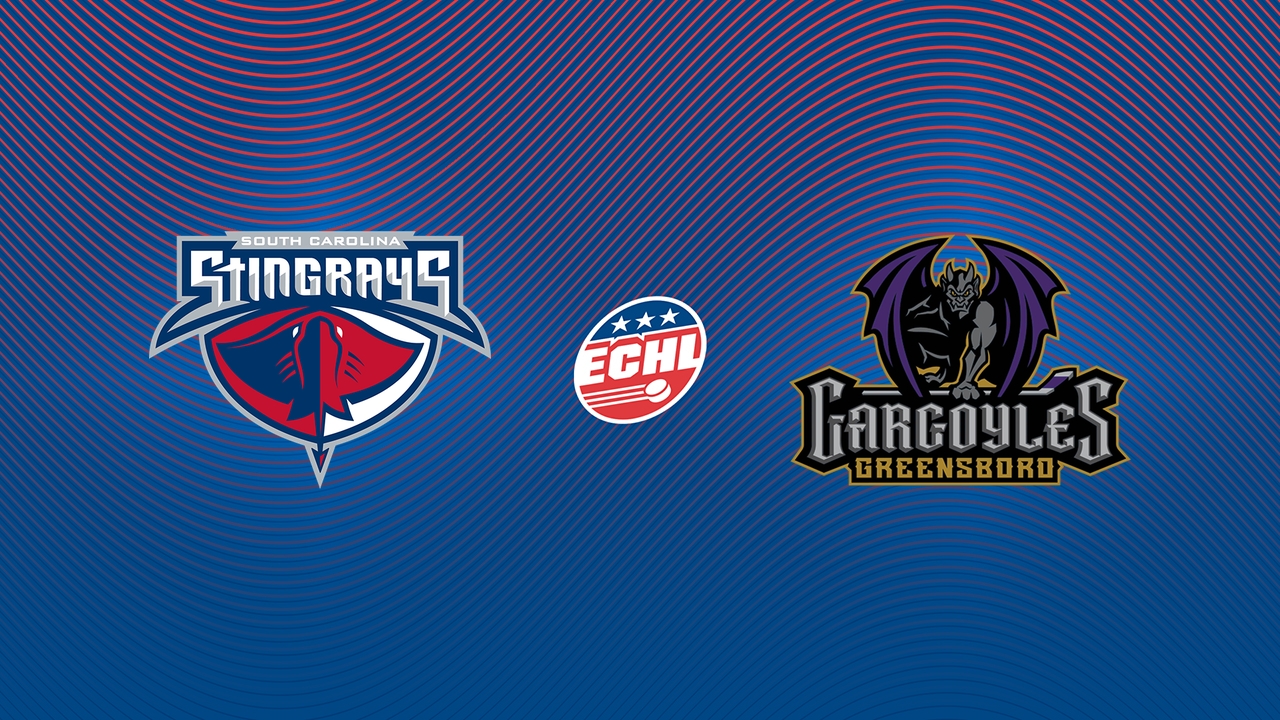 South Carolina Stingrays vs Greensboro Gargoyles poster