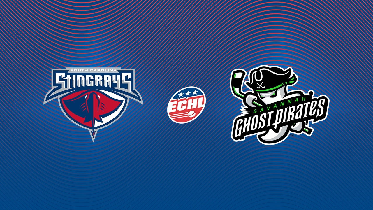 South Carolina Stingrays vs Savannah Ghost Pirates poster
