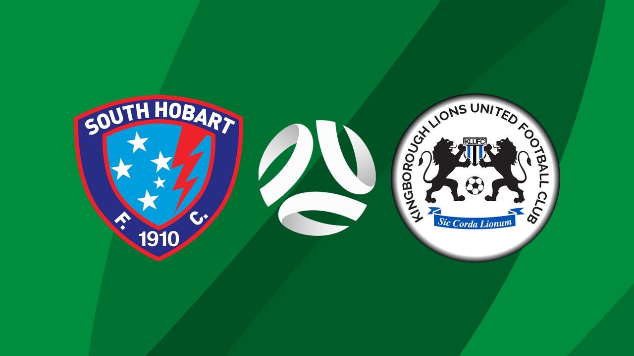 South Hobart vs Kingborough Lions United poster
