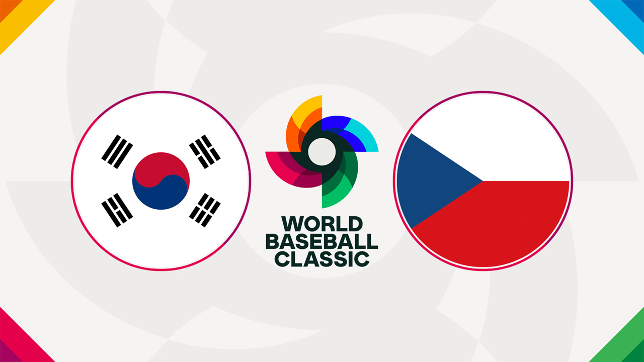 South Korea Baseball vs Czech Republic Baseball poster