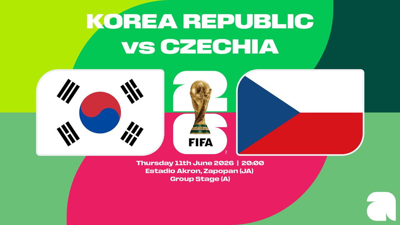South Korea vs Czech Republic poster