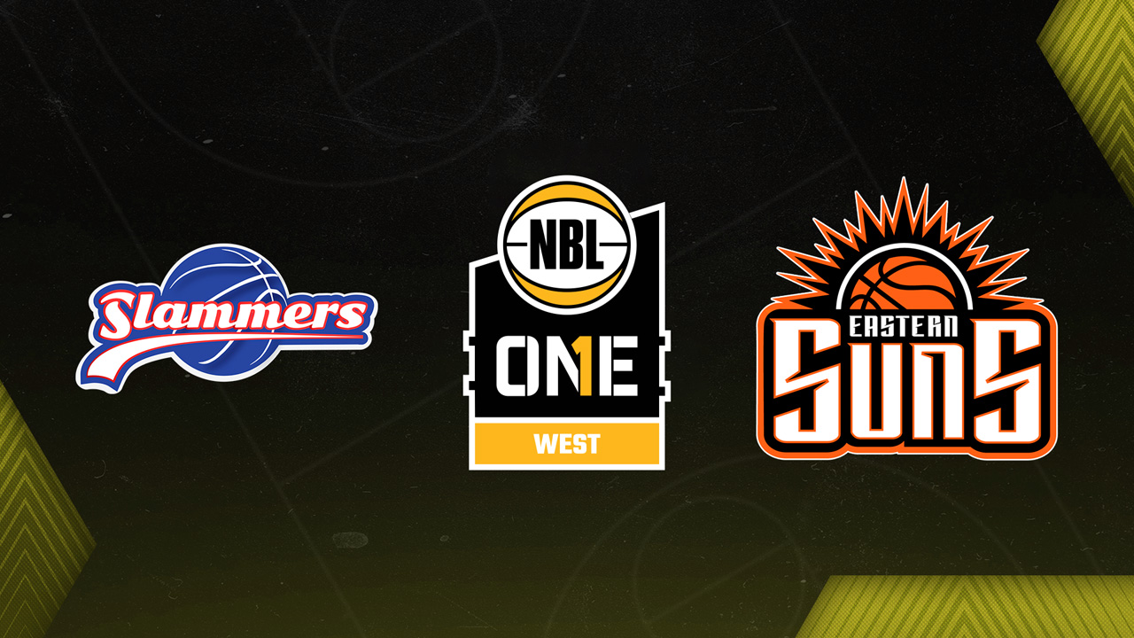 South West Slammers vs Kalamunda Eastern Suns poster