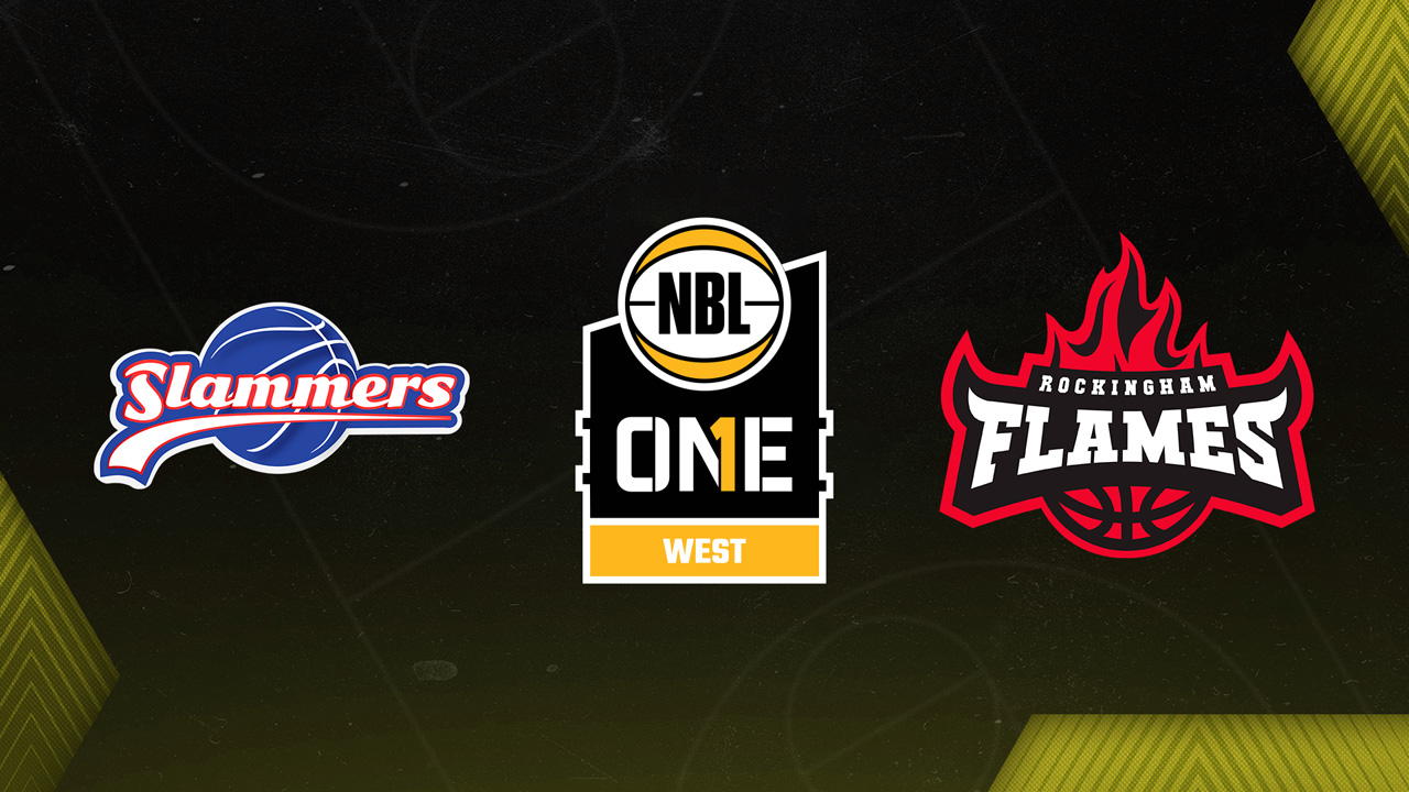 South West Slammers vs Rockingham Flames poster