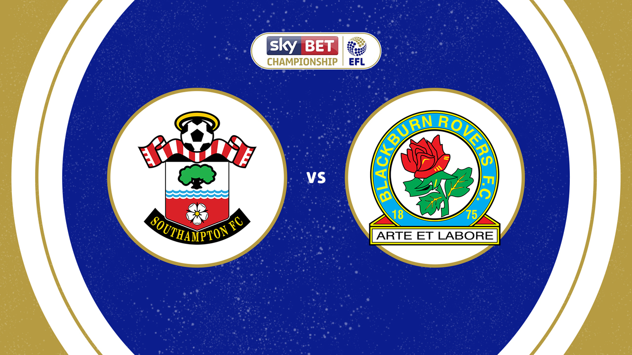 Southampton vs Blackburn Rovers poster