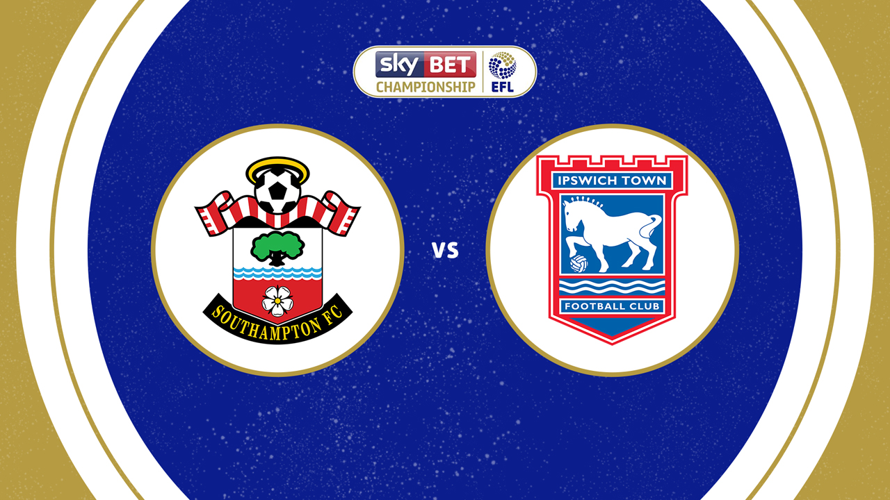 Southampton vs Ipswich Town poster