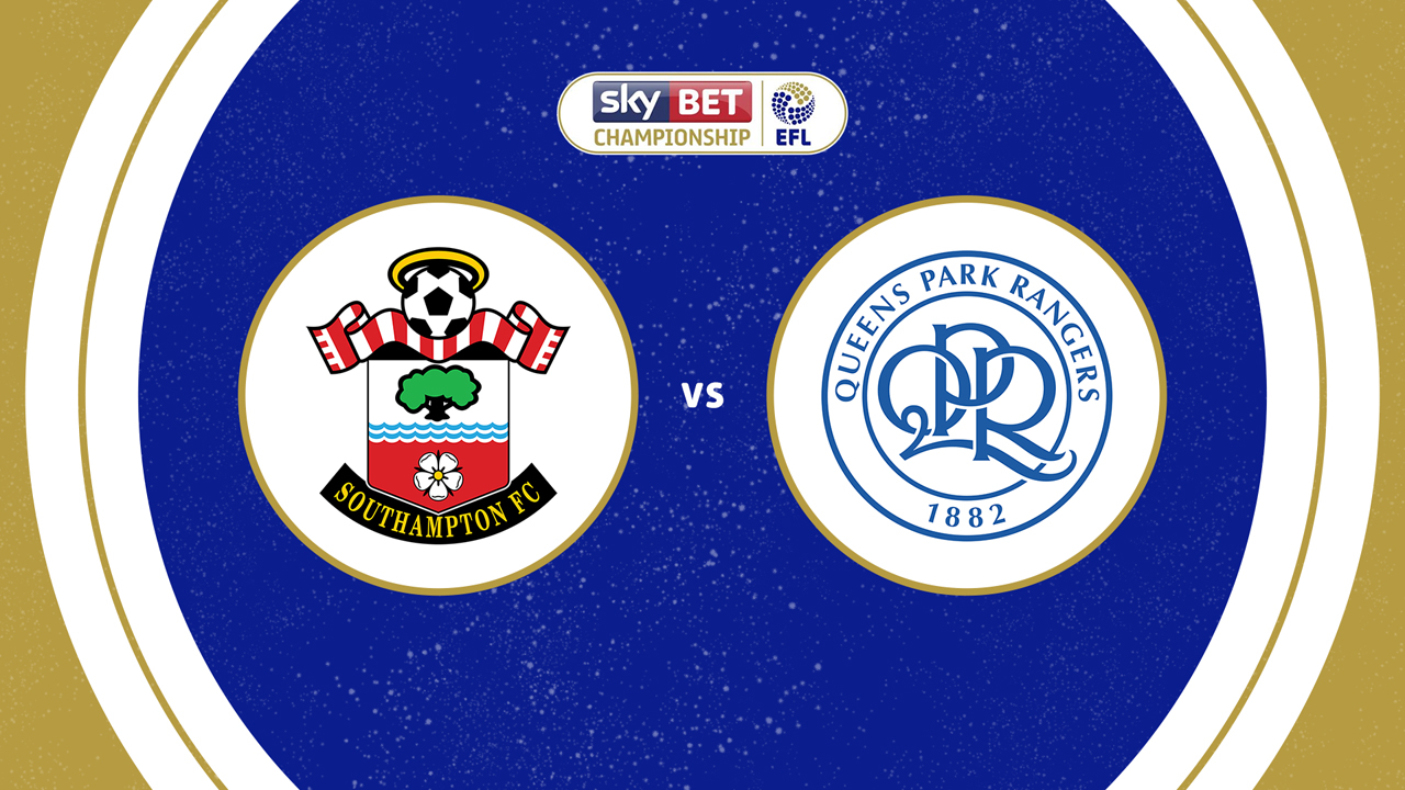 Southampton vs Queens Park Rangers poster