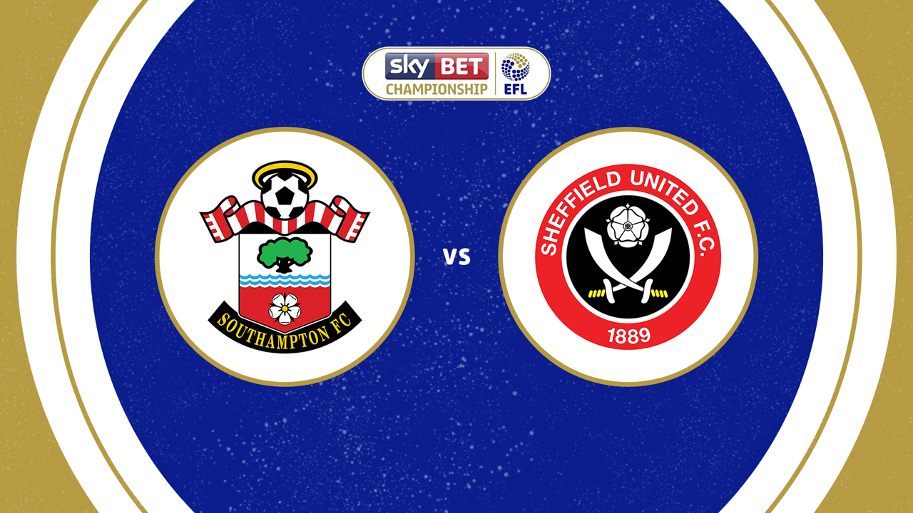 Southampton vs Sheffield United poster