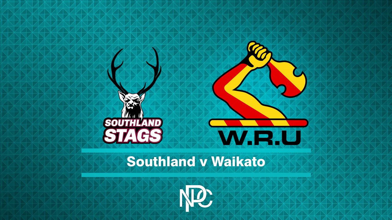 Southland vs Waikato poster