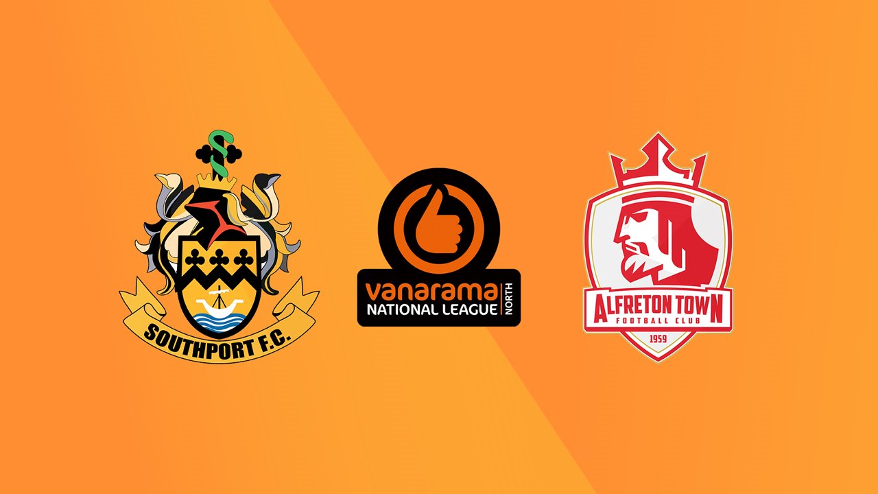 Southport vs Alfreton Town poster