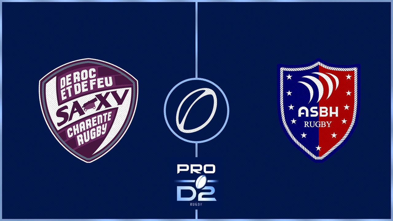 Soyaux Angoulême XV Charente vs Béziers poster