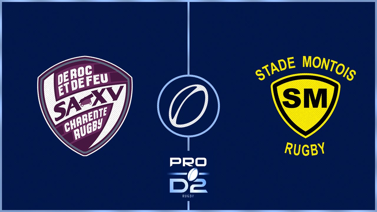 Soyaux Angoulême XV Charente vs Mont-de-Marsan poster