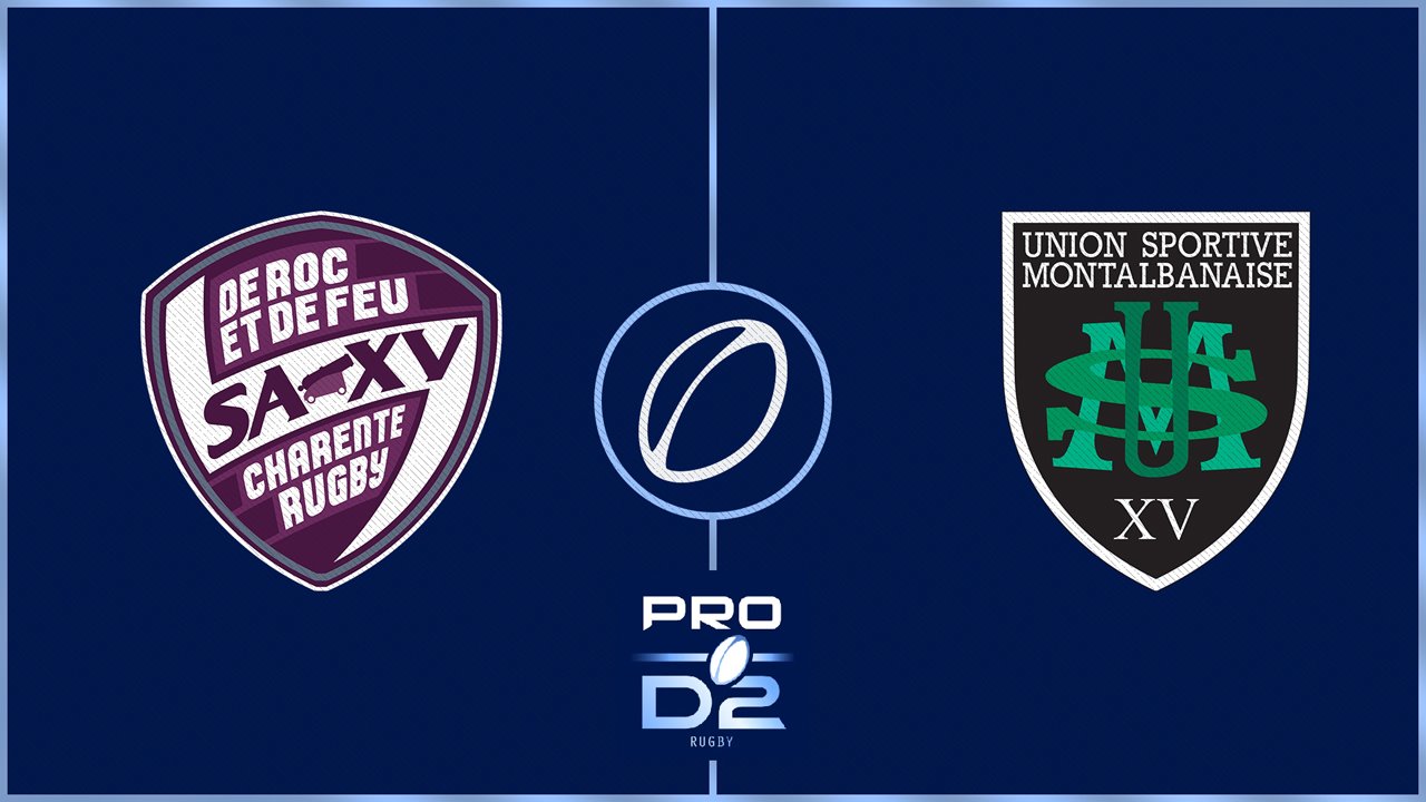Soyaux Angoulême XV Charente vs US Montauban poster