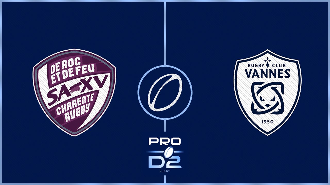 Soyaux Angoulême XV Charente vs Vannes poster