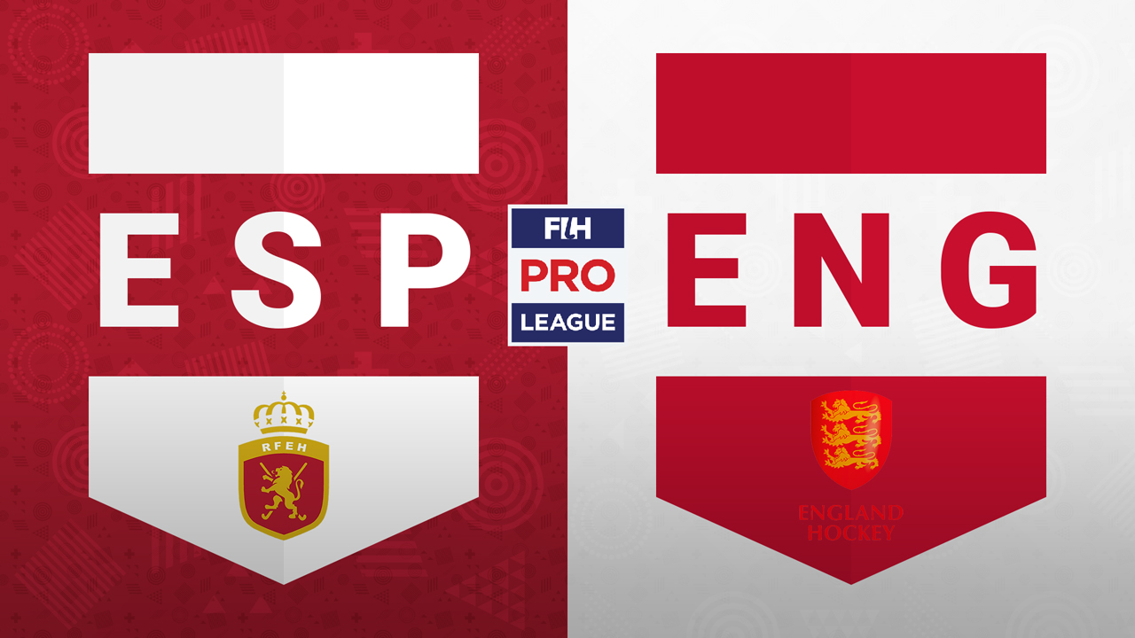 Spain Hockey vs England Hockey poster