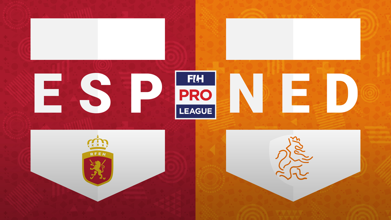 Spain Hockey vs Netherlands Hockey poster