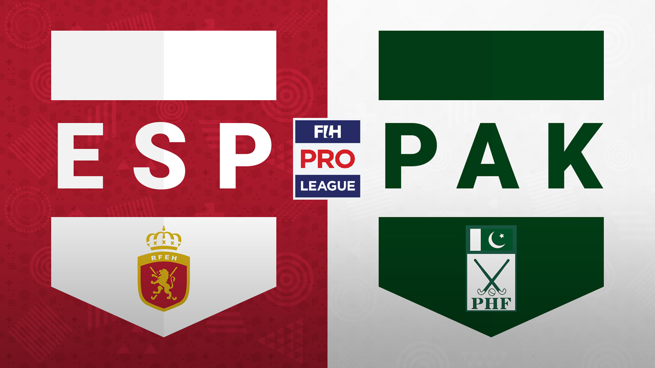 Spain Hockey vs Pakistan Hockey poster