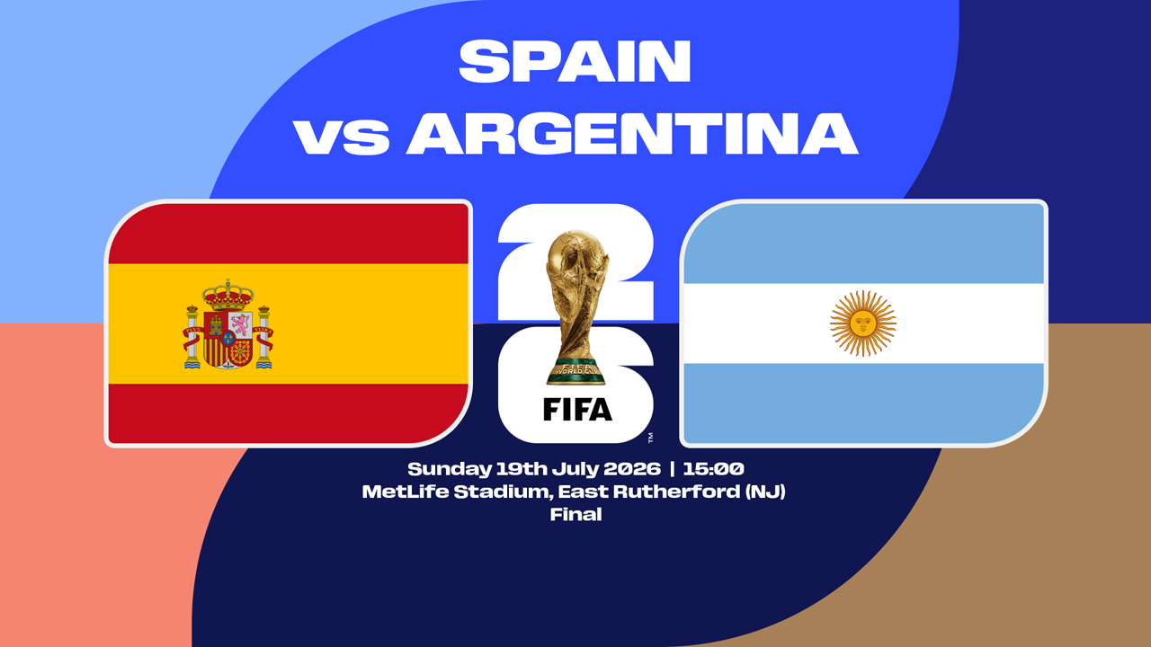 Spain vs Argentina poster