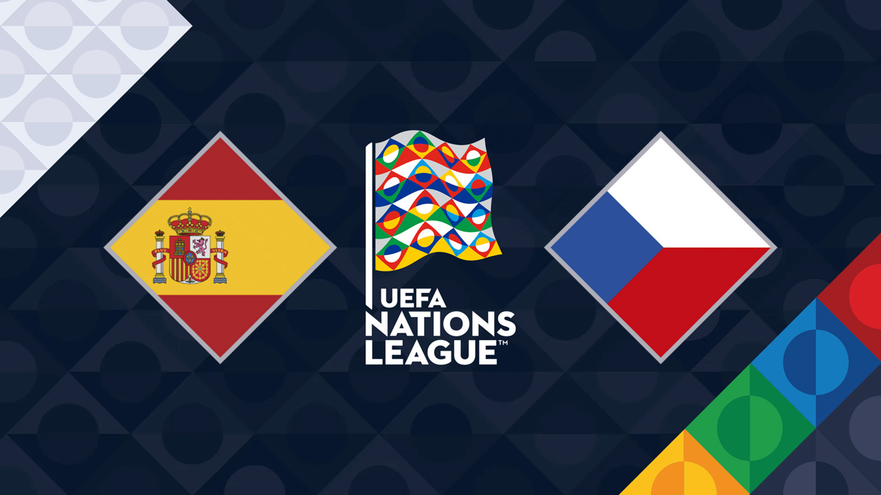 Spain vs Czech Republic poster