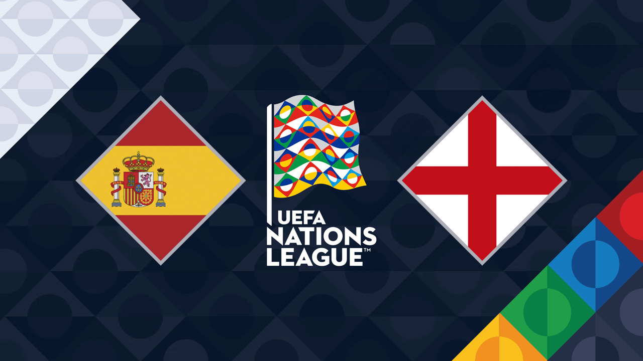 Spain vs England poster