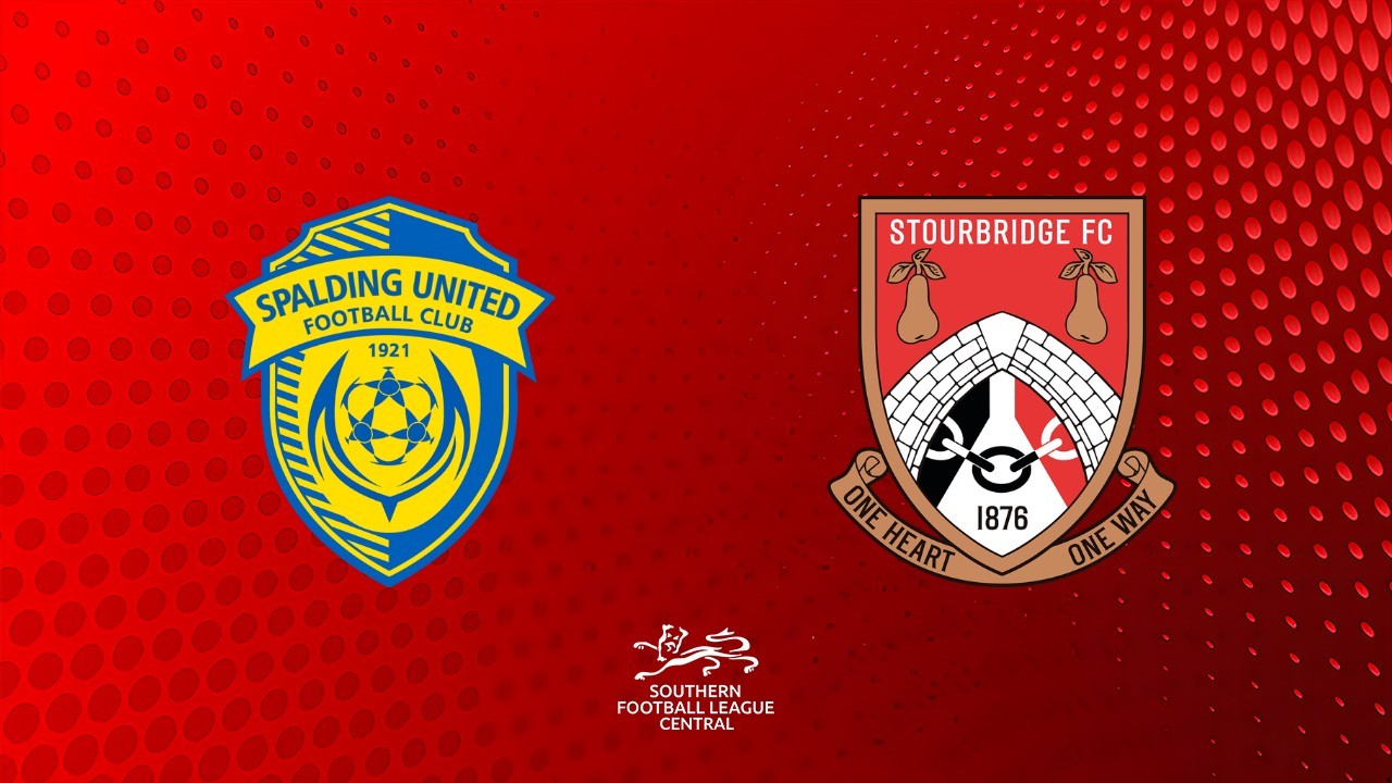 Spalding United vs Stourbridge poster