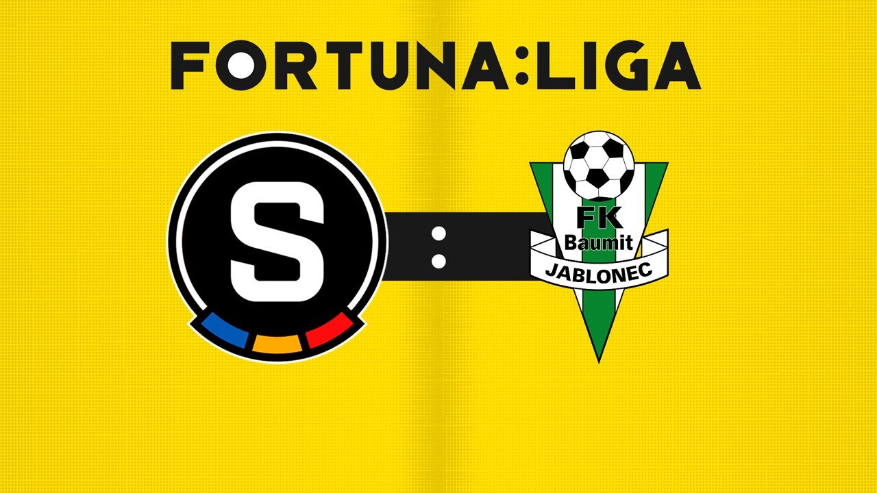 Sparta Prague vs Jablonec poster