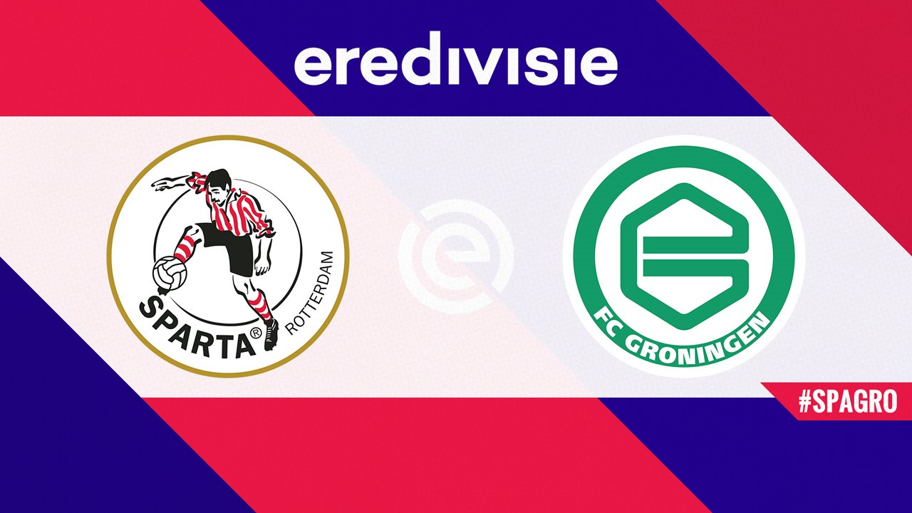 Sparta Rotterdam vs Groningen poster