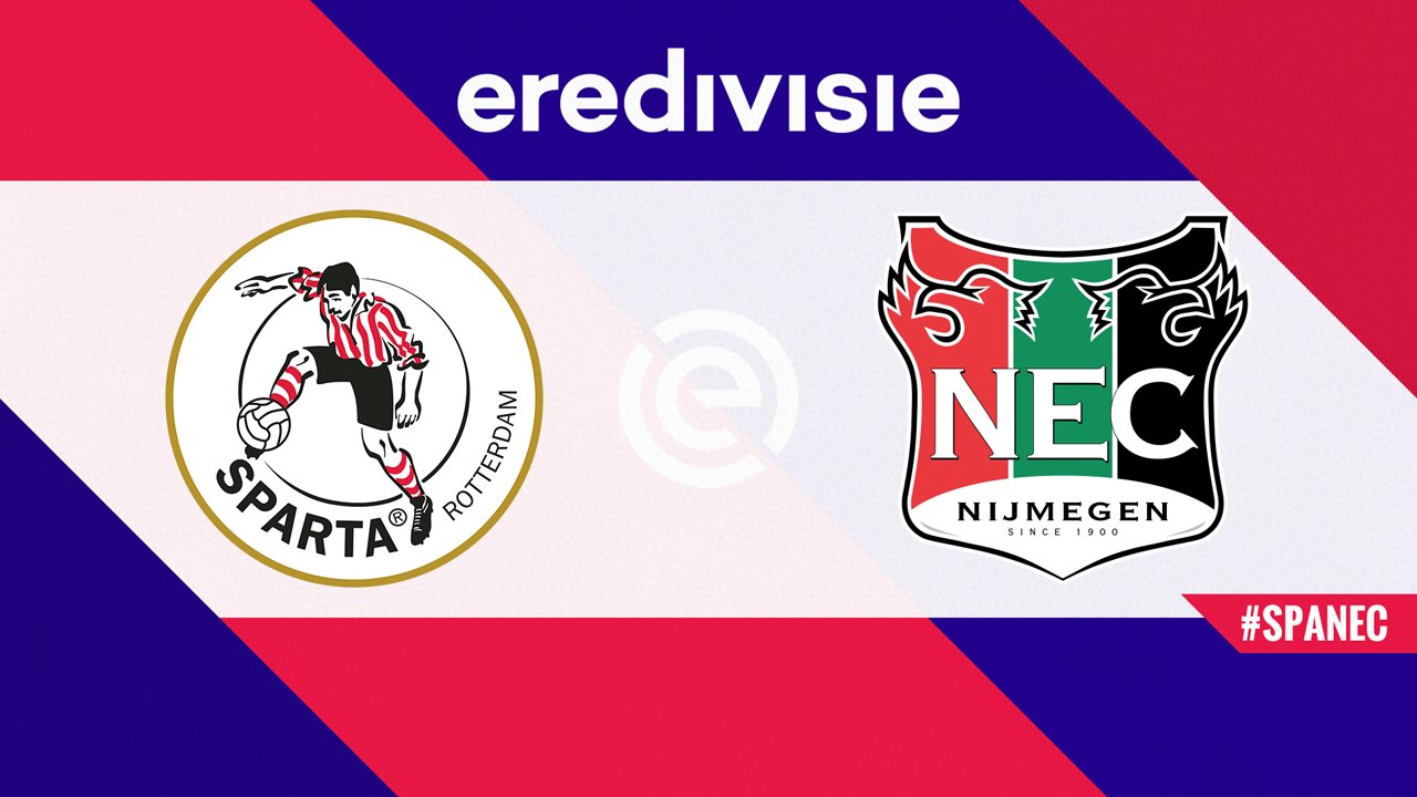 Sparta Rotterdam vs NEC Nijmegen poster
