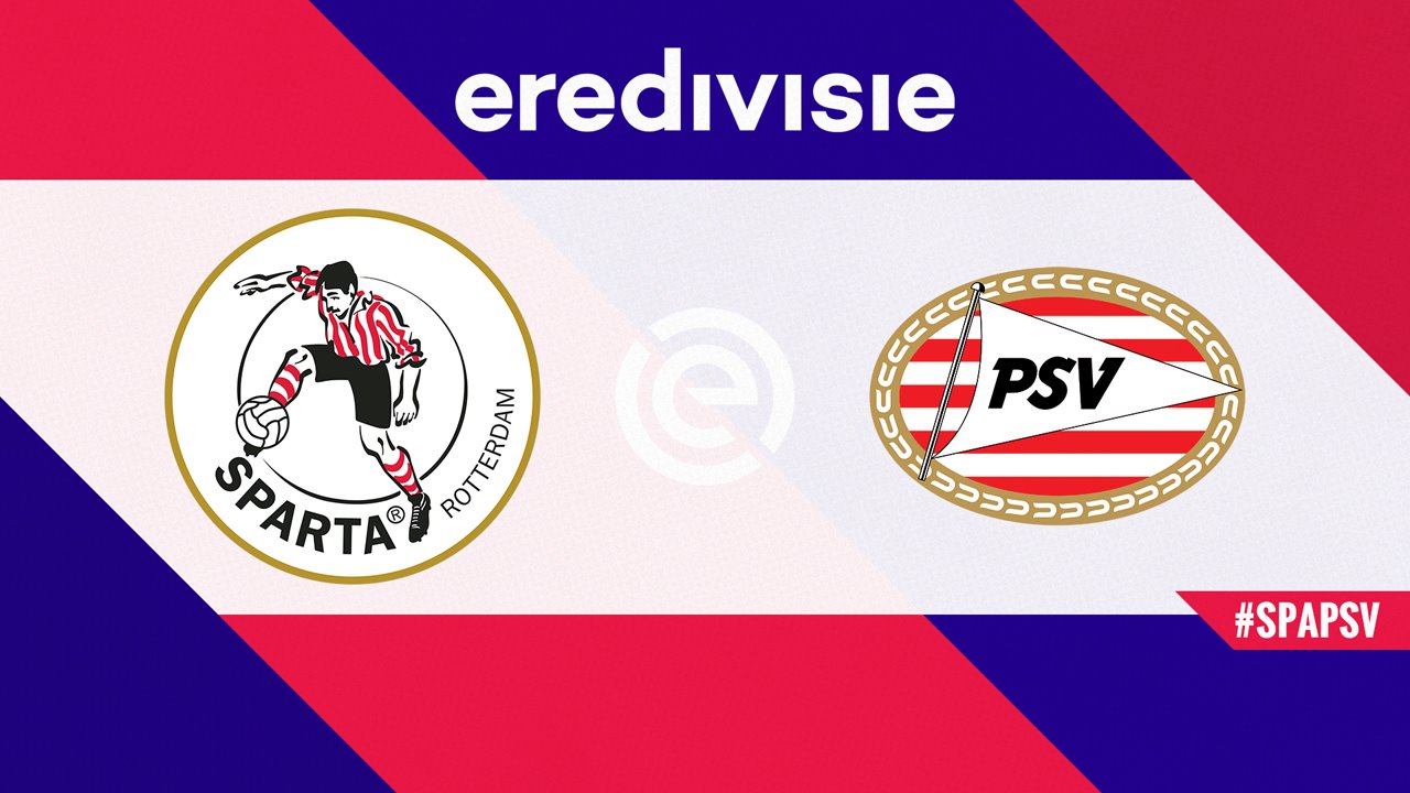 Sparta Rotterdam vs PSV Eindhoven poster